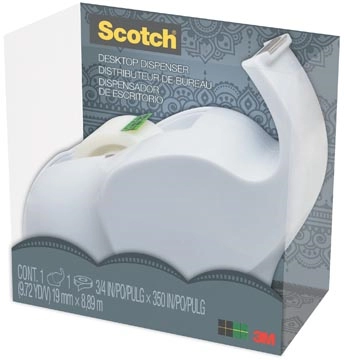 Een Scotch plakbandafroller olifant koop je bij Muys Kantoor & Kado