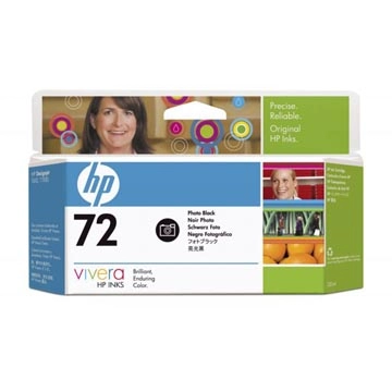 Een HP inktcartridge 72, 130 ml, OEM C9370A, zwart foto koop je bij Muys Kantoor & Kado