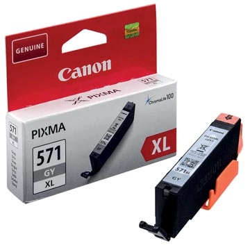 Een Canon inktcartridge CLI-571XL, 375 foto's, OEM 0335C001, grijs koop je bij Muys Kantoor & Kado