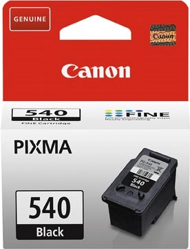 Een Canon inktcartridge PG-540, 180 pagina's, OEM 5225B001, zwart koop je bij Muys Kantoor & Kado