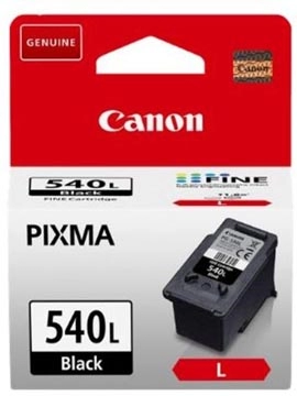 Een Canon inktcartridge PG-540L EUR, 300 pagina's, OEM 5224B001, zwart koop je bij Muys Kantoor & Kado