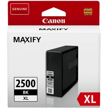 Een Canon inktcartridge PGI-2500XL, 2.500 pagina's, OEM 9254B001, zwart koop je bij Muys Kantoor & Kado