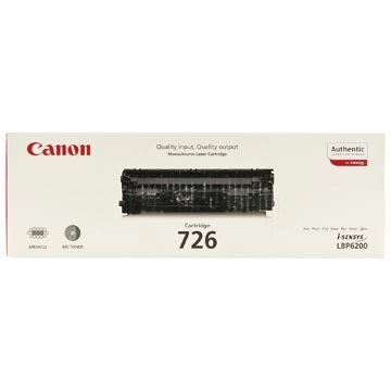 Een Canon toner 726, 2.100 pagina's, OEM 3483B002, zwart koop je bij Muys Kantoor & Kado