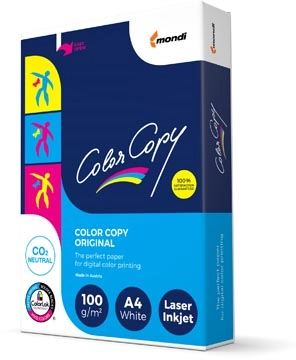 Een Color Copy printpapier ft A4, 100 g, pak van 500 vel koop je bij Muys Kantoor & Kado