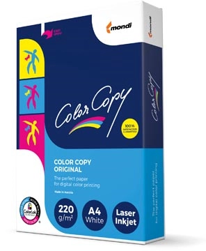 Een Color Copy printpapier ft A4, 220 g, pak van 250 vel koop je bij Muys Kantoor & Kado