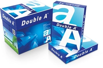 Een Double A Premium printpapier ft A4, 80 g, pak van 500 vel koop je bij Muys Kantoor & Kado