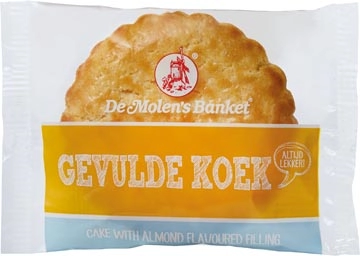 Een De Molen Gevulde Koek, individueel verpakt, 50 g koop je bij Muys Kantoor & Kado