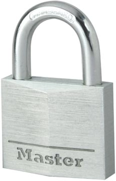 Een De Raat Master Lock hangslot met sleutelslot, model 9130EURD koop je bij Muys Kantoor & Kado