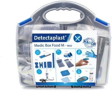 Een Detectaplast EHBO-koffer Medic Box Food Horeca, HACCP inhoud tot 10 personen koop je bij Muys Kantoor & Kado