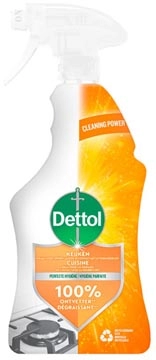 Een Dettol multireiniger keuken, spray van 500 ml koop je bij Muys Kantoor & Kado