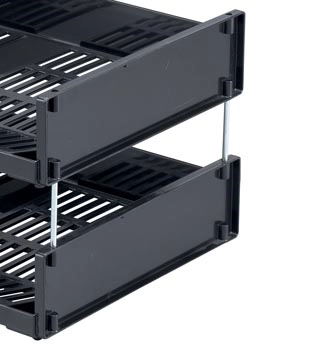 Een Durable brievenbakjestaafjes Optimo, pak van 4 metalen staafjes koop je bij Muys Kantoor & Kado