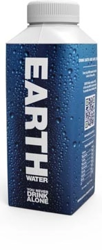 Een EARTH water, tetra fles van 33 cl, pak van 24 stuks koop je bij Muys Kantoor & Kado