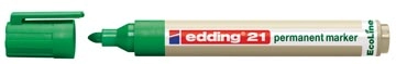 Een Edding permanent marker Ecoline e-21 groen koop je bij Muys Kantoor & Kado