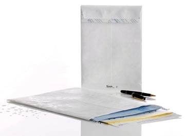 Een Enveloppen Tyvek ft 250 x 353 mm (B4), doos van 100 stuks koop je bij Muys Kantoor & Kado