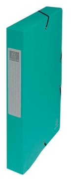 Een Exacompta elastobox Exabox groen, rug van 4 cm koop je bij Muys Kantoor & Kado