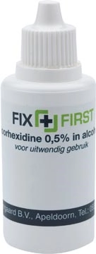 Een Fixfirst ontsmettingsmiddel op basis van alcohol, 30 cc koop je bij Muys Kantoor & Kado