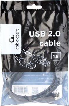 Een Cablexpert Premium USB-verlengkabel, 1,8 m koop je bij Muys Kantoor & Kado