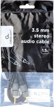 Een Cablexpert stereo audio-kabel, 1,5 m koop je bij Muys Kantoor & Kado