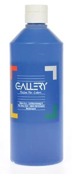 Een Gallery plakkaatverf, flacon van 500 ml, donkerblauw koop je bij Muys Kantoor & Kado