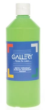 Een Gallery plakkaatverf, flacon van 500 ml, lichtgroen koop je bij Muys Kantoor & Kado