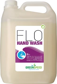 Een Greenspeed handzeep Flo, voor frequent gebruik, bloemenparfum, flacon van 5 liter koop je bij Muys Kantoor & Kado