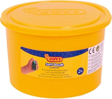 Een Jovi boetseerpasta Soft Dough 460 g geel koop je bij Muys Kantoor & Kado