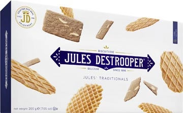 Een Jules Destrooper koekjes, Jules' Traditionals, doos van 200 gram koop je bij Muys Kantoor & Kado