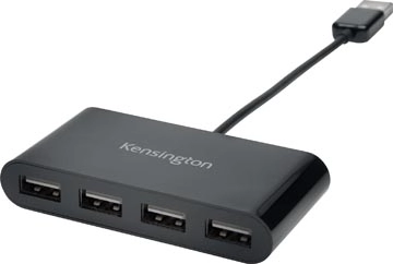 Een Kensington USB 2.0 Hub mini 4-poorten koop je bij Muys Kantoor & Kado