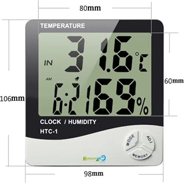 Een Kokoon Air Protect digitale thermometer KAPTM01 koop je bij Muys Kantoor & Kado