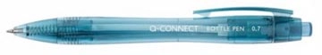 Een Q-CONNECT balpen Recycling PET, 0,7 mm, medium punt, blauw koop je bij Muys Kantoor & Kado