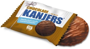 Een Kanjers Mini chocoladewafel, individueel verpakt, 13,4 g koop je bij Muys Kantoor & Kado