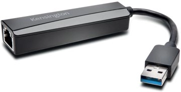 Een Kensington USB 3.0 Ethernet adapter UA0000E koop je bij Muys Kantoor & Kado