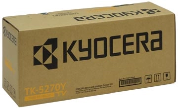 Een Kyocera toner TK-5270, 6.000 pagina's, OEM 1T02TVANL0, geel koop je bij Muys Kantoor & Kado