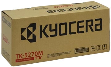 Een Kyocera toner TK-5270, 6.000 pagina's, OEM 1T02TVBNL0, magenta koop je bij Muys Kantoor & Kado