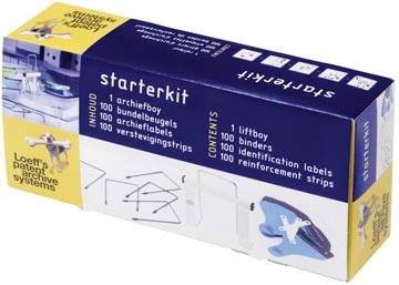 Een Loeff's starterkit met Liftboy, bundels, beugels en labels koop je bij Muys Kantoor & Kado