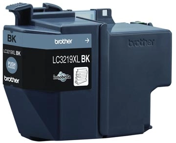 Een Brother inktcartridge, 3.000 pagina's, OEM LC-3219BK, zwart koop je bij Muys Kantoor & Kado