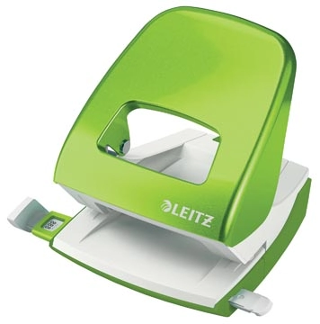 Een Leitz WOW perforator, 30 blad, groen, op blister koop je bij Muys Kantoor & Kado