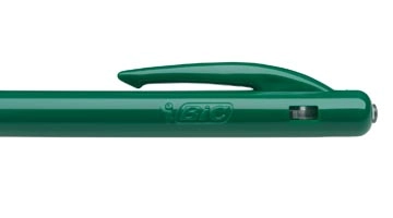 Een Bic balpen M10 Clic schrijfbreedte 0,4 mm, medium punt, groen koop je bij Muys Kantoor & Kado