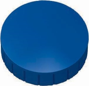 Een MAUL magneet Solid, 38 mm, trekkracht 2,5 kg, doos van 10 stuks, blauw koop je bij Muys Kantoor & Kado