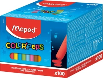 Een Maped krijt geassorteerde kleuren koop je bij Muys Kantoor & Kado