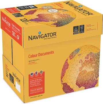 Een Navigator Colour Documents presentatiepapier ft A4, 120 g, pak van 250 vel koop je bij Muys Kantoor & Kado