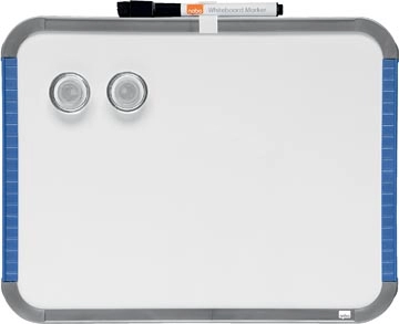 Een Nobo Slimline mini magnetisch whiteboard, staal, ft 22 x 28 cm koop je bij Muys Kantoor & Kado