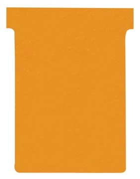 Een Nobo T-planbordkaarten index 3, ft 120 x 92 mm, oranje koop je bij Muys Kantoor & Kado