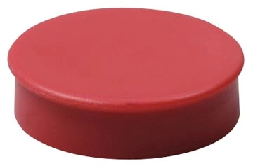 Een Nobo magneten, 30 mm, rood, blister van 4 stuks koop je bij Muys Kantoor & Kado