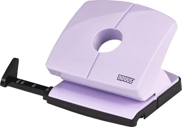 Een Novus perforator Color ID 2.0 B220, lila ( Pretty Lilac ) koop je bij Muys Kantoor & Kado