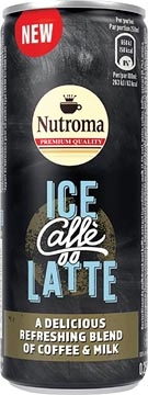 Een Nutroma Ice Caffè Latte, blik van 25 cl, pak 12 stuks koop je bij Muys Kantoor & Kado