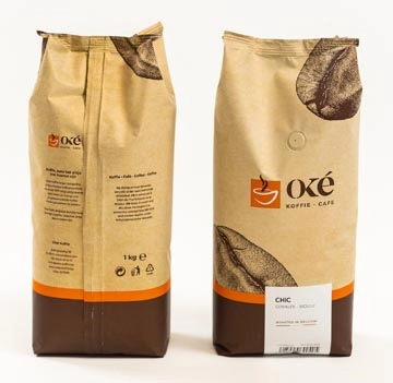 Een Oké koffie, gemalen, zak van 1 kg, Chic koop je bij Muys Kantoor & Kado