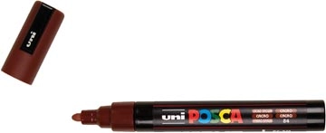 Een uni-ball Paint Marker op waterbasis Posca PC-5M cacao koop je bij Muys Kantoor & Kado