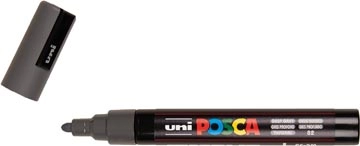 Een uni-ball Paint Marker op waterbasis Posca PC-5M diepgrijs koop je bij Muys Kantoor & Kado