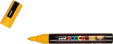 Een uni-ball Paint Marker op waterbasis Posca PC-5M oker koop je bij Muys Kantoor & Kado